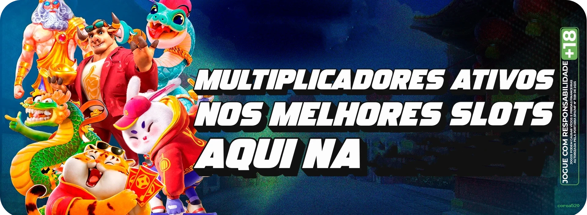 Controles de paJogonto e BRL em coroa520